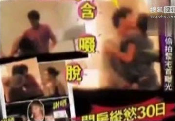 李嘉欣与夫窗前激战照片合集